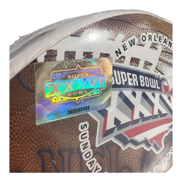 NFL SuperBowl 2002 Licensed New Orleans T-Shirt Stuffed Shirts Adult XL White - Picture 3 of 3